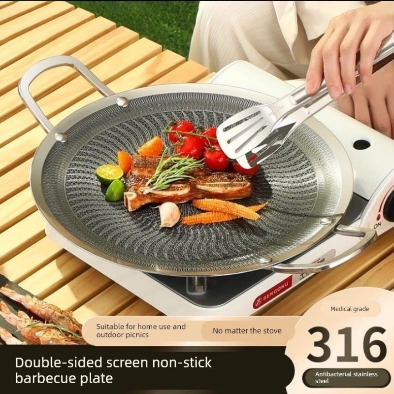 Camping Cooking Sets - 316 Stainless Steel Multifunctional Cooking BBQ