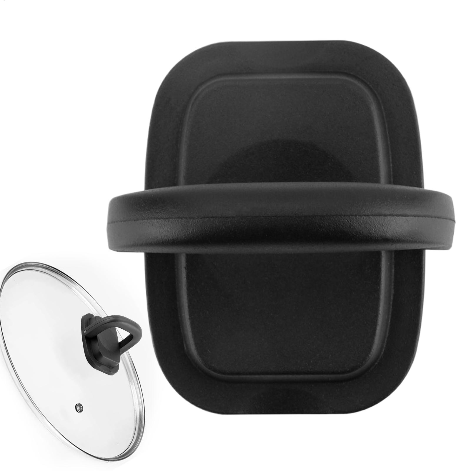 Camping Cooking Pot With Lid - 1pc Folding Grip Handle Kitchen Cooking