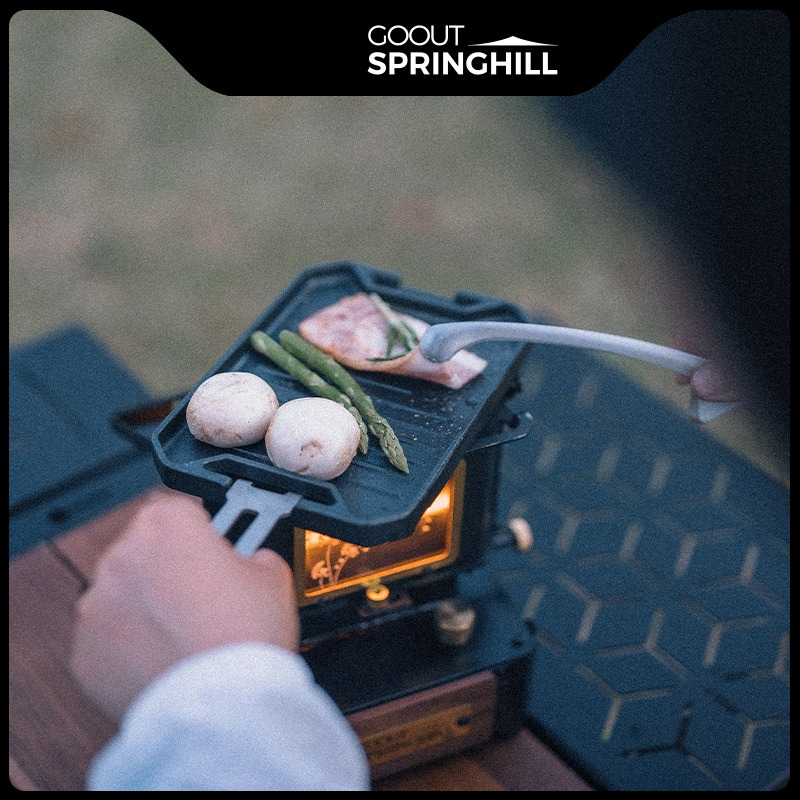Camping Cooking Box - COOUT SPRINGHILL Outdoor Mini Grill Pan