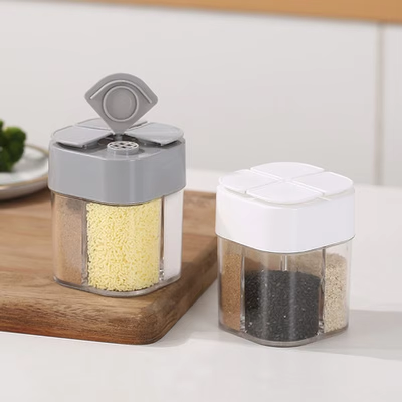 Camping Cooking Box - 4 in 1 Plastic Dispenser Camping