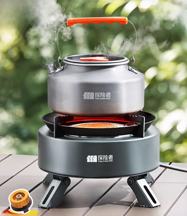 Camping Cooking Gas Stove Portable Tool - Portable Split Gas Stove Outdoor Camping