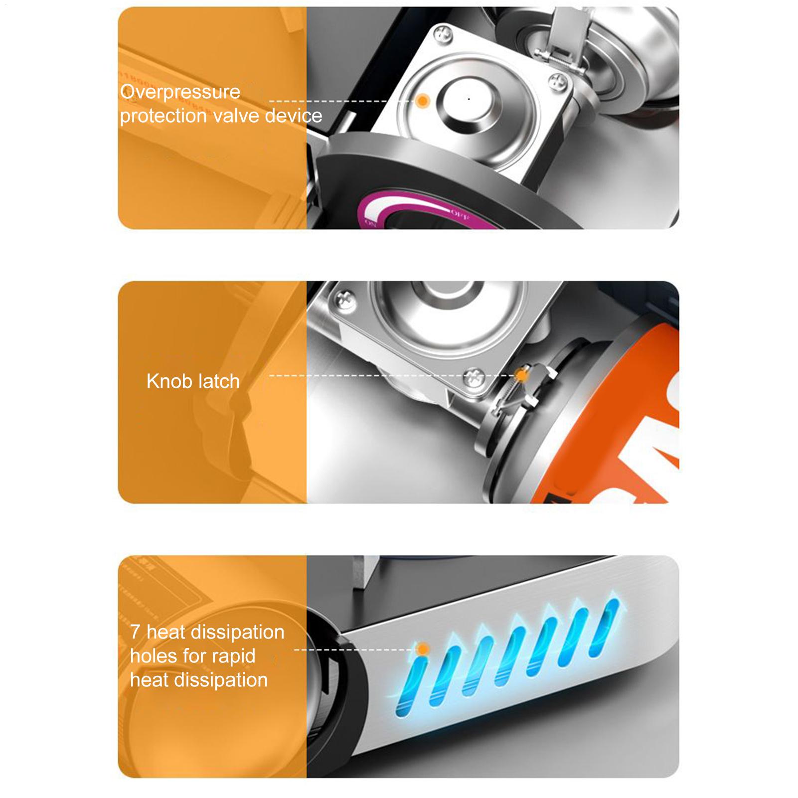 Portable Stove Burner Portable - Camping Cooking Gas Stove Portable Tool ulasan dan harga