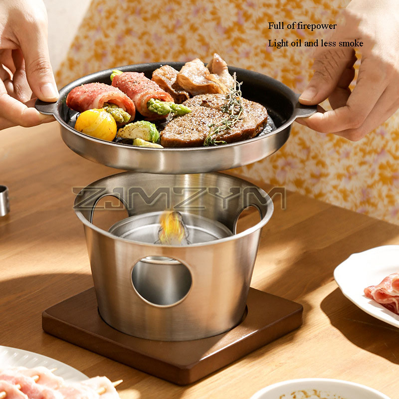Mini Barbecue Grill Korean Tab - Japanese Camping Cooking ulasan dan harga