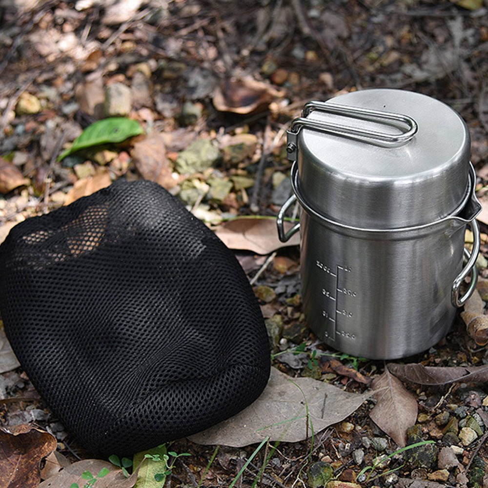 Durable Stainless Steel Campin - Camping Cooking Sets ulasan dan harga