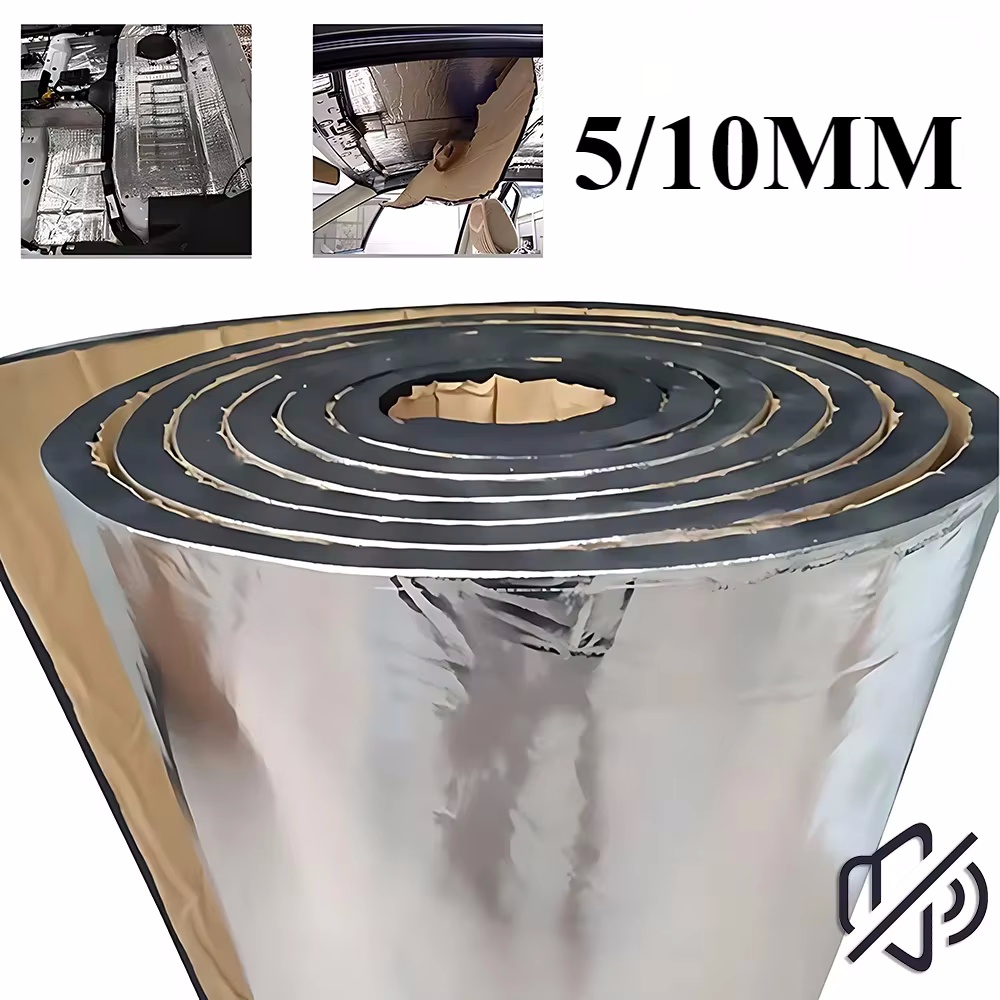 5/10mm Car Sound Mat Proofing  - Aluminum Foil Heavy Duty ulasan dan harga