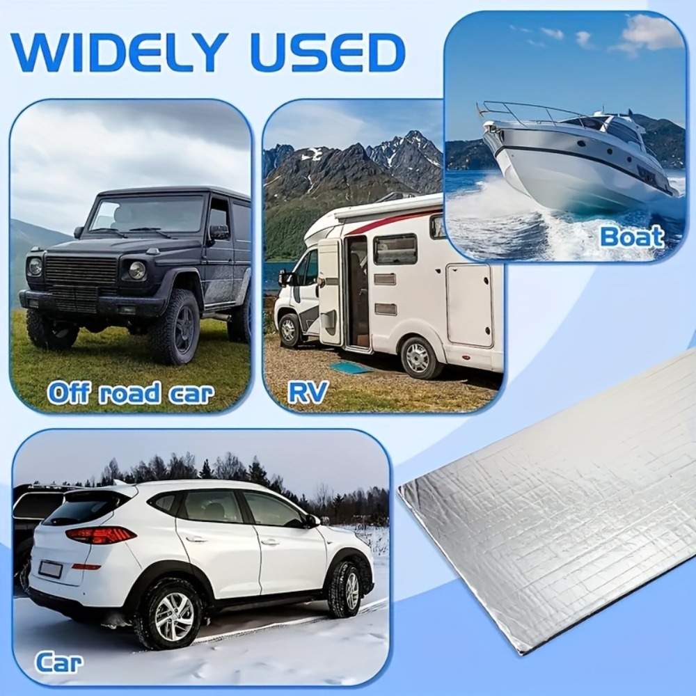 50PCS Value Pack Car Soundproo - Aluminum Foil Heavy Duty ulasan dan harga