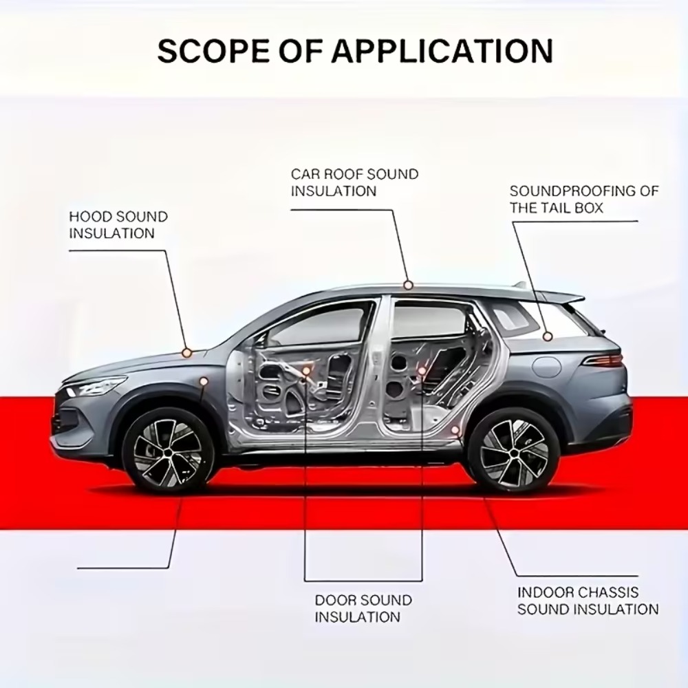 50PCS Value Pack Car Soundproo - Aluminum Foil Heavy Duty ulasan dan harga