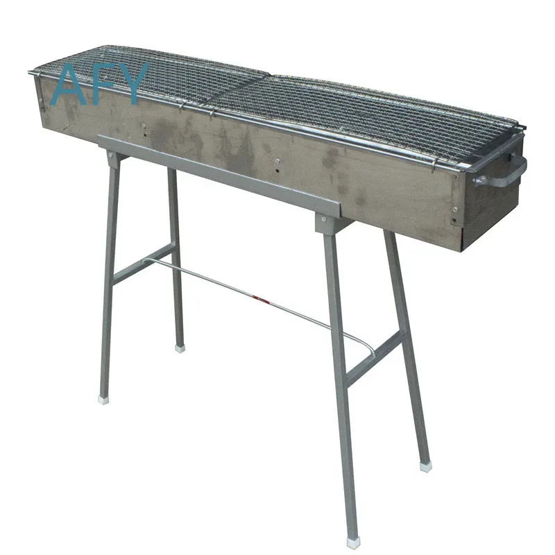 Portable Folding Charcoal BBQ  - Camping Cooking Set Compact ulasan dan harga