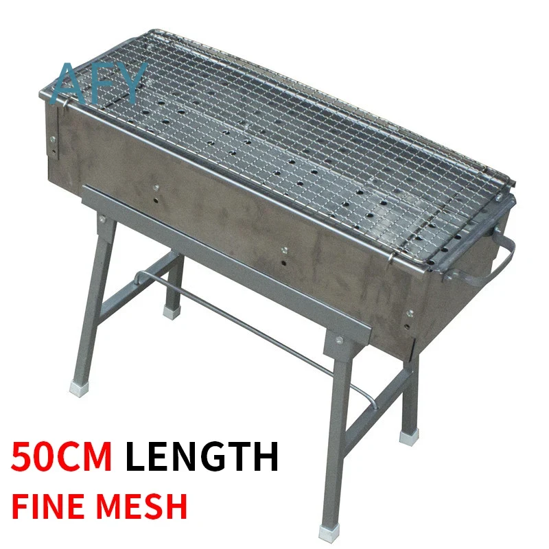 Portable Folding Charcoal BBQ  - Camping Cooking Set Compact ulasan dan harga