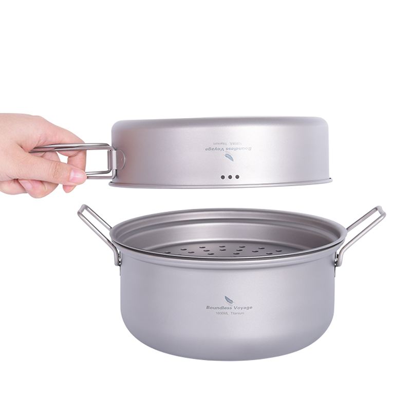 Boundless Voyage Titanium Stea - Camping Cooking Sets ulasan dan harga