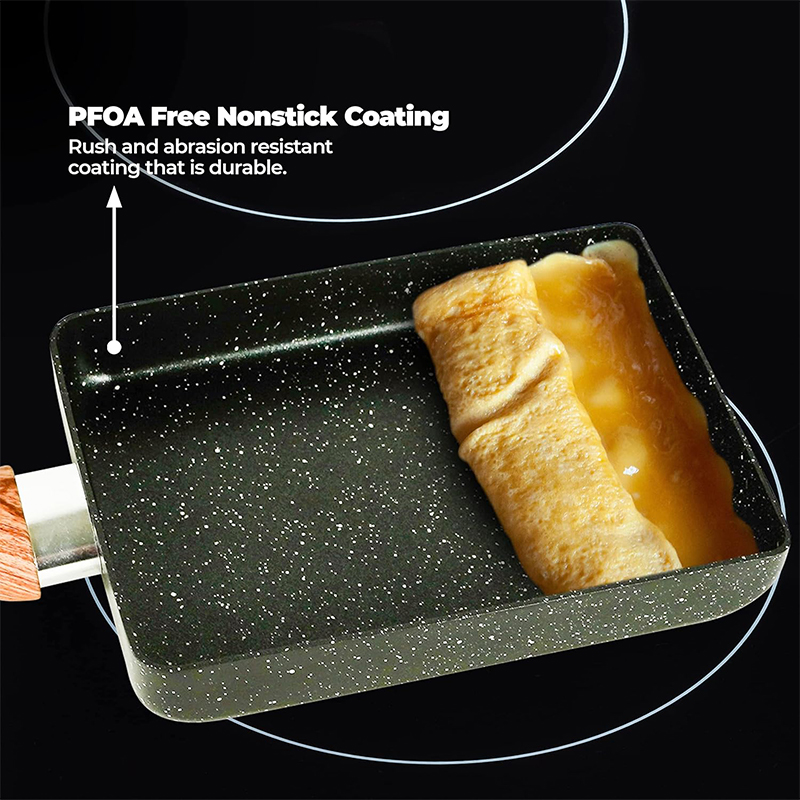 Japanese Omelette Pan Egg Roll - Japanese Camping Cooking ulasan dan harga