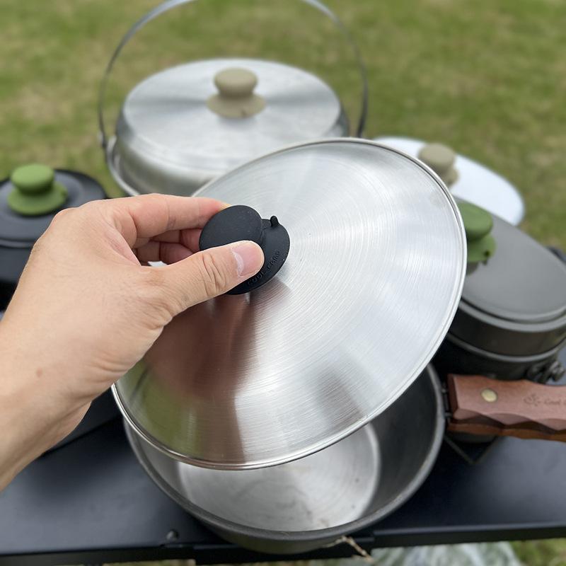 1PC Silicone Pot Lid Knob 4.9c - Camping Cooking Pot With Lid ulasan dan harga