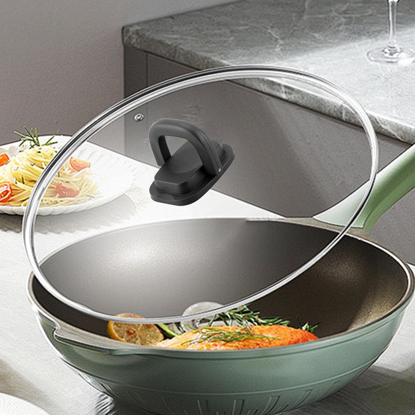 1pc Folding Grip Handle Kitche - Camping Cooking Pot With Lid ulasan dan harga