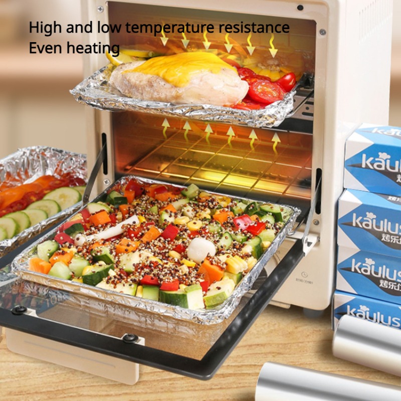 Zackoo 10/20/40M Aluminium Foi - Aluminum Foil Heavy Duty ulasan dan harga