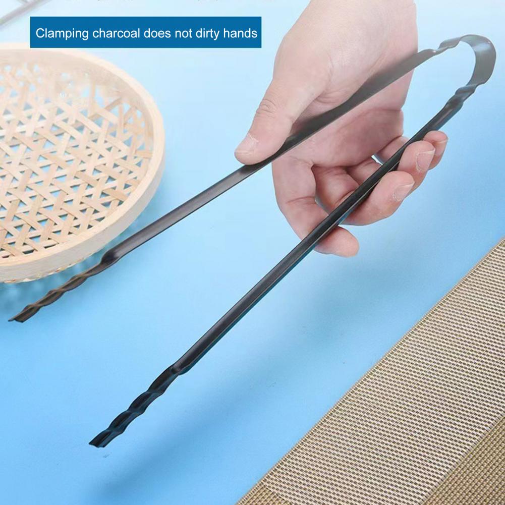 28cm Barbecue Charcoal Tong Er - Camping Cooking Food ulasan dan harga
