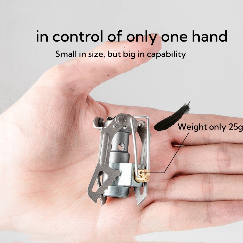 Camping Alloy Burner, Portable - Camping Cooking Gas Stove Portable Tool ulasan dan harga