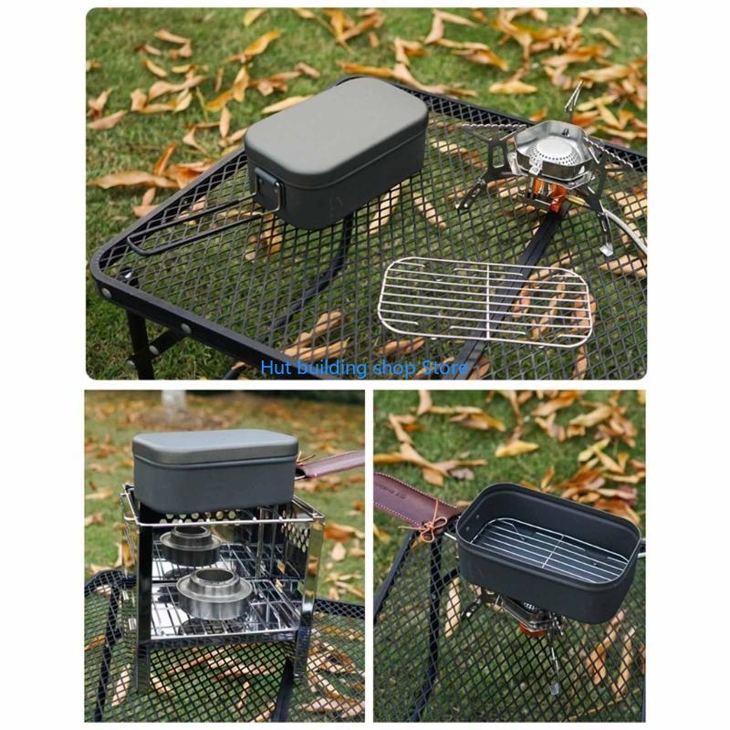 T21C 800ml Outdoor Japanese Al - Japanese Camping Cooking ulasan dan harga