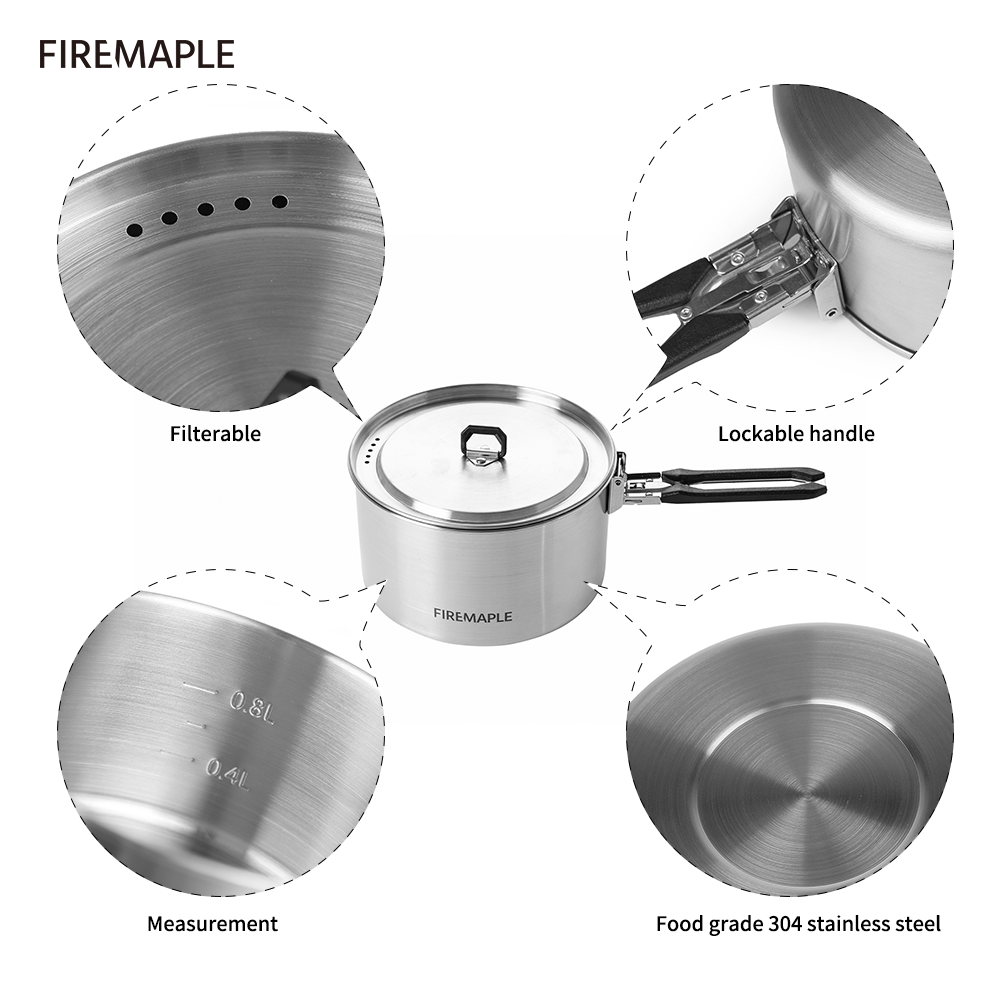 Fire Maple Camping Cookware Hi - Camping Cooking Set Compact ulasan dan harga