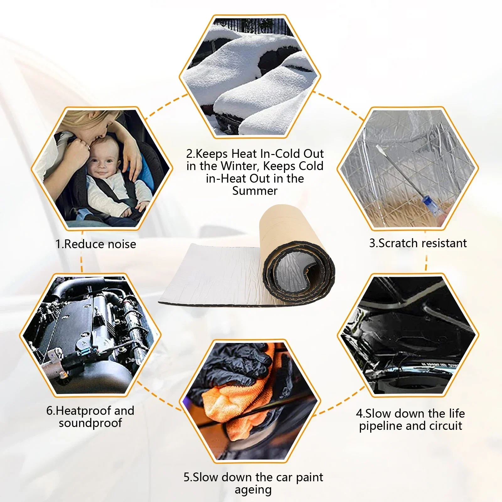 2000*500/250*400mm 5/10mm Car  - Aluminum Foil Heavy Duty ulasan dan harga