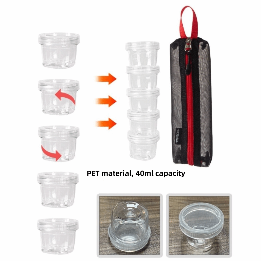 Portable Camping Spice Kit 5 B - Spice Kit Compact ulasan dan harga