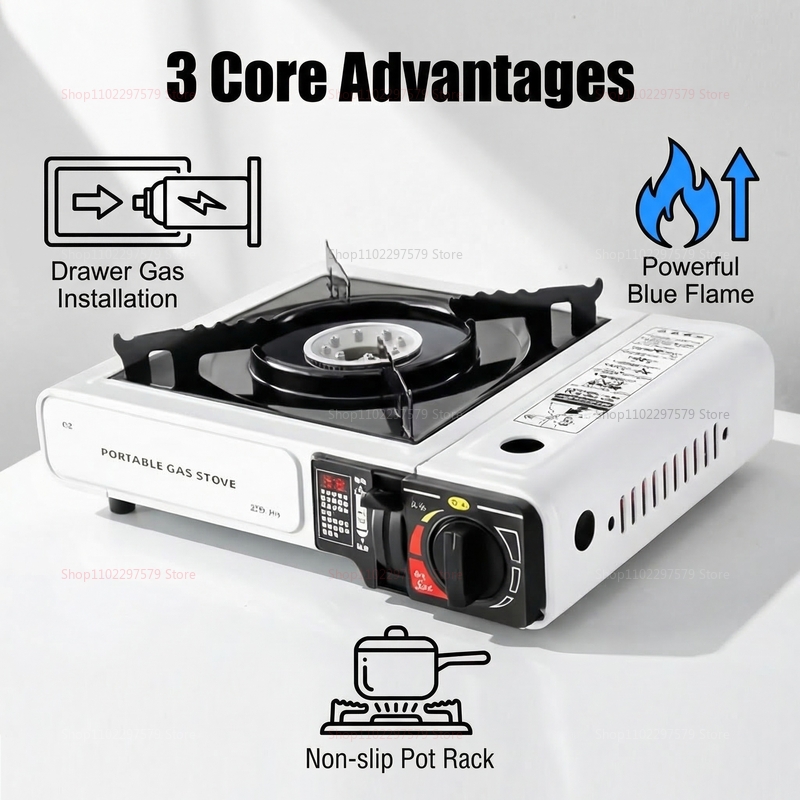 Camping Gas Stove Portable Fol - Camping Cooking Gas Stove Portable Tool ulasan dan harga