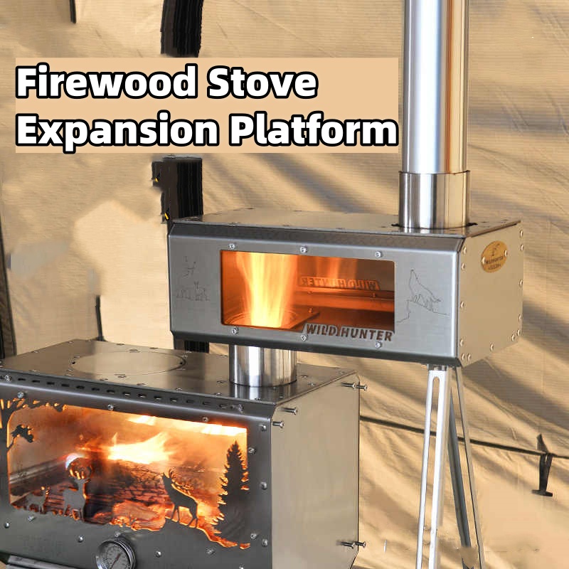 Camping Firewood Stove 2-Side  - Camping Cooking ulasan dan harga