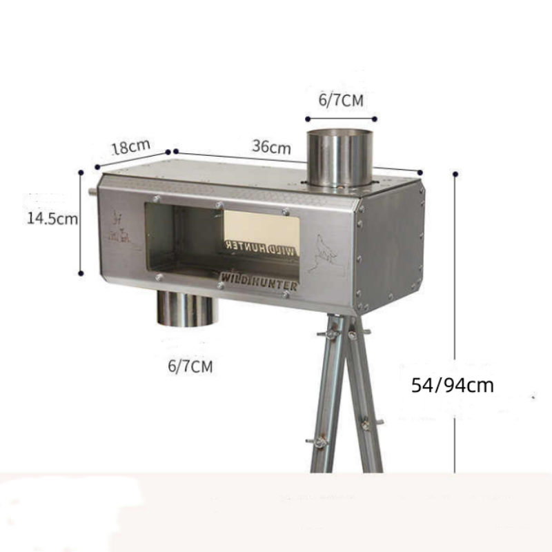 Camping Firewood Stove 2-Side  - Camping Cooking ulasan dan harga