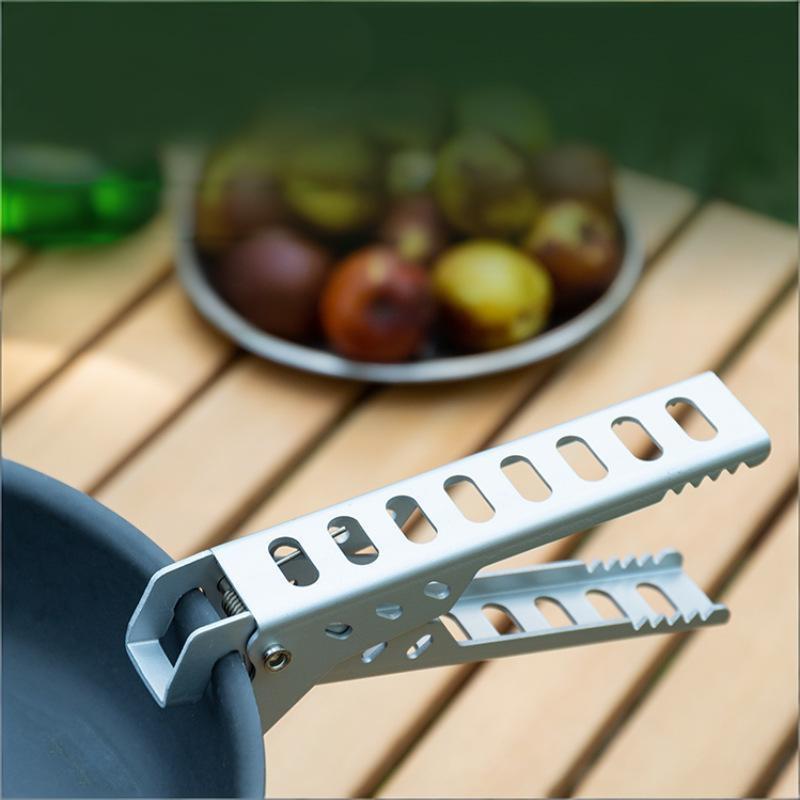 Durable Anti-hot Pot Clip Rust - Camping Cooking Food ulasan dan harga
