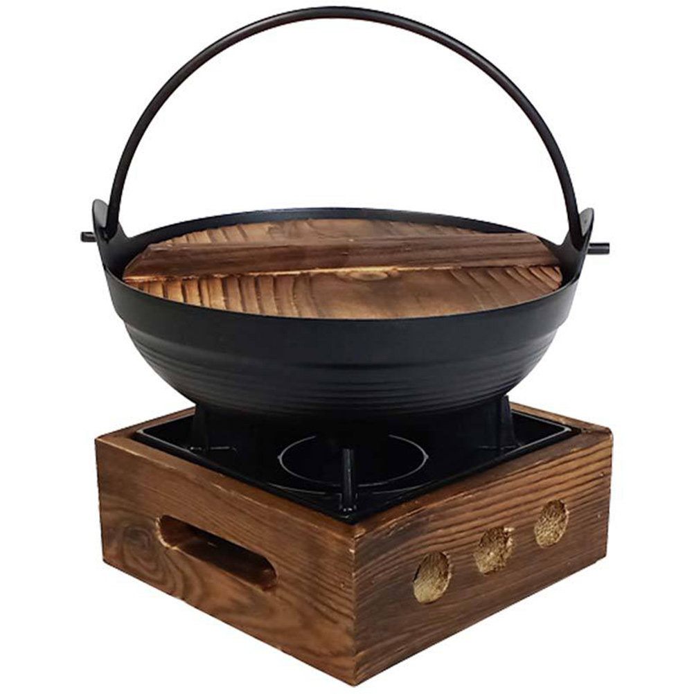 Japanese Shabu Shabu Cast Iron - Japanese Camping Cooking ulasan dan harga