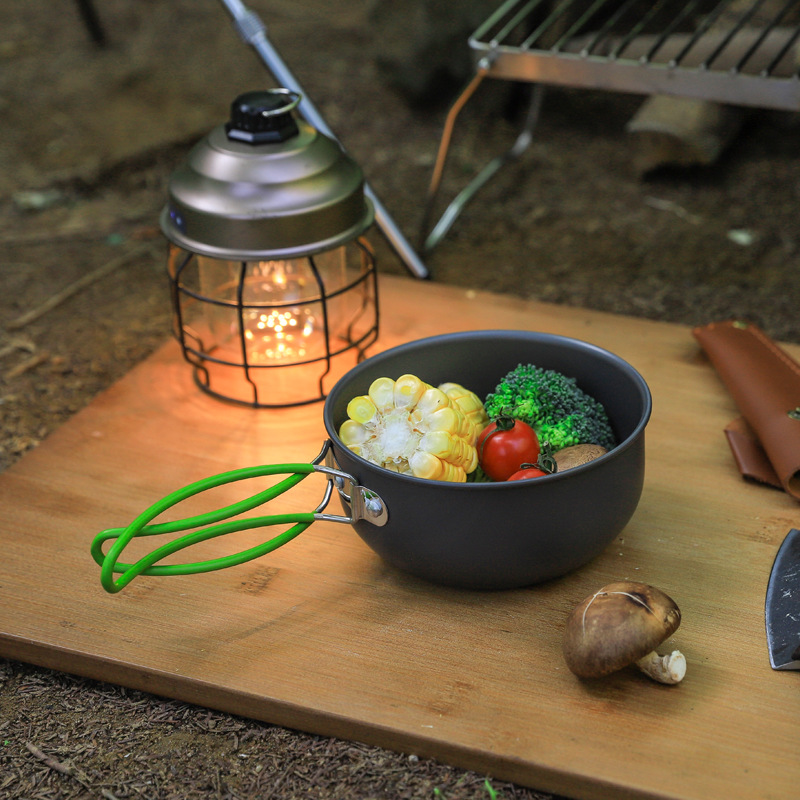 Camping Cookware Set, Ultra Li - Camping Cooking Set Compact ulasan dan harga