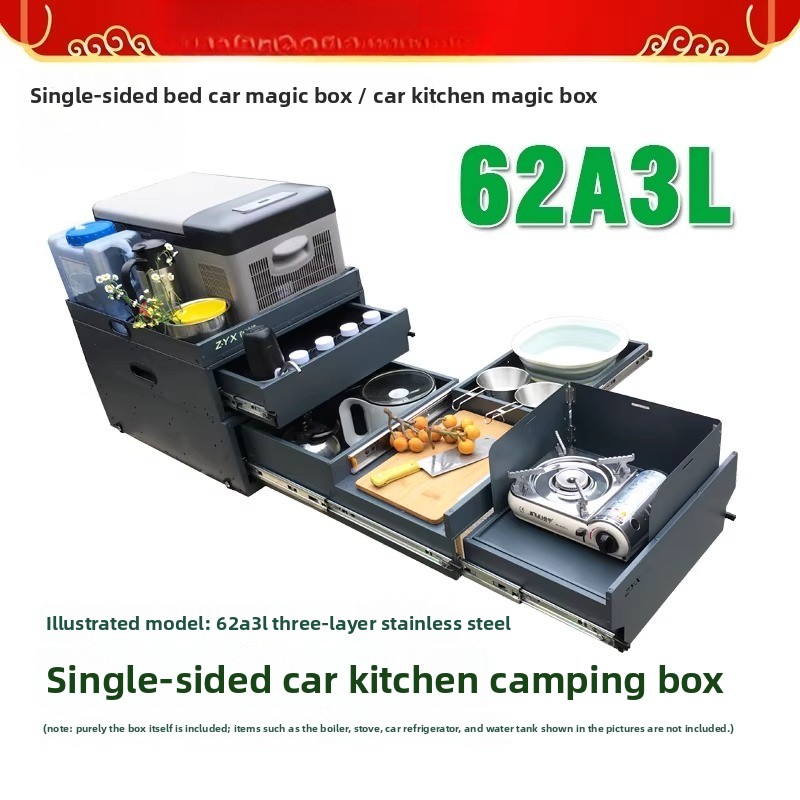 Portable Tailgate Kitchen & St - Camping Cooking ulasan dan harga